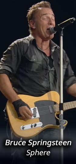Bruce Springsteen Sphere Tickets